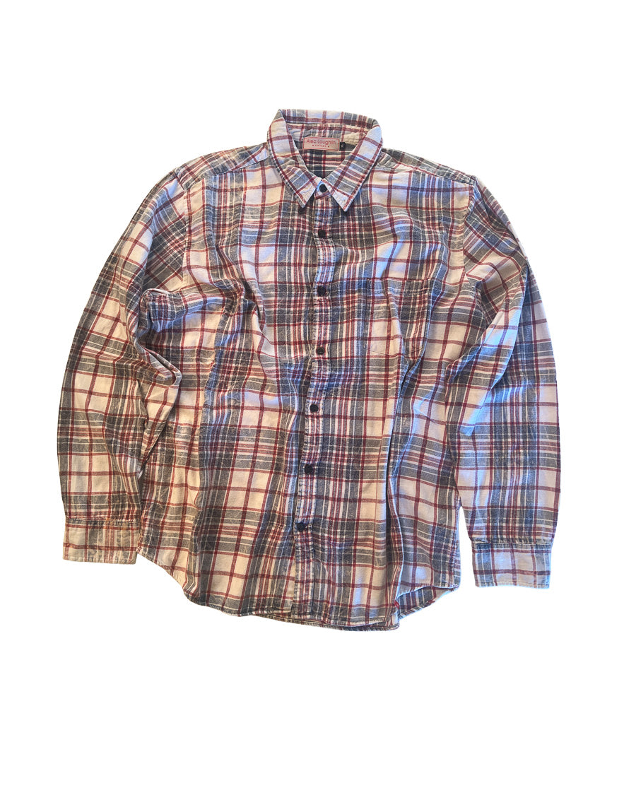 The Vintage Long-Sleeve Flannel №40 (XL)