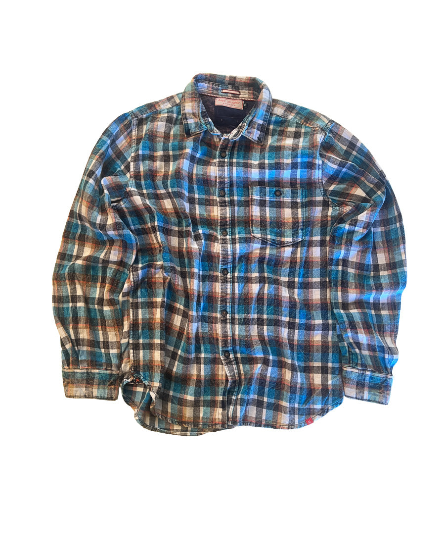 The Vintage Long-Sleeve Flannel №31 (M)