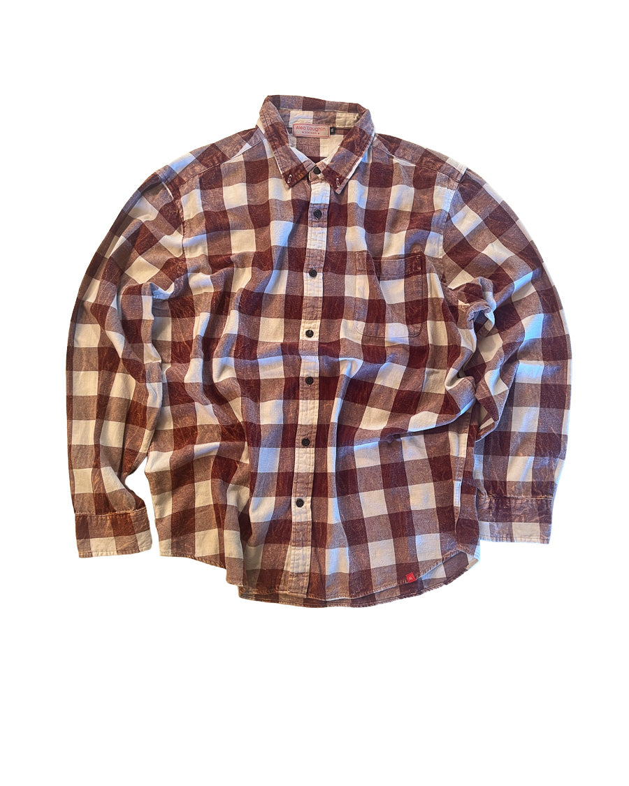 The Vintage Long-Sleeve Flannel №41 (XL)