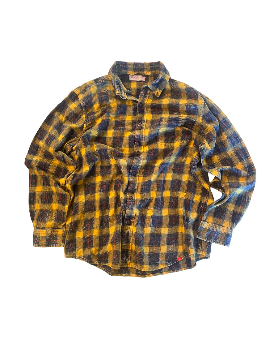The Vintage Long-Sleeve Flannel №44 (XL)