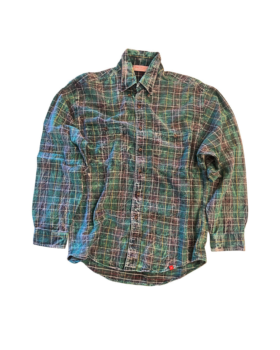 The Vintage Long-Sleeve Flannel №59 (XL)