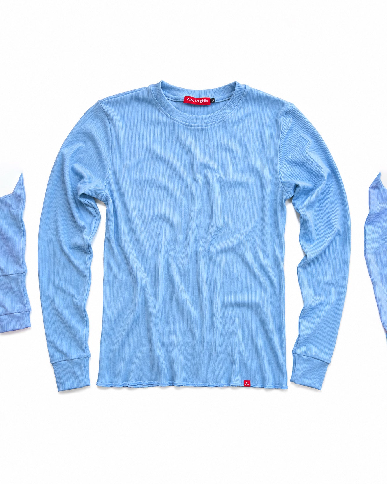 The Long Sleeve Ribbed Tencel Crew ⚘