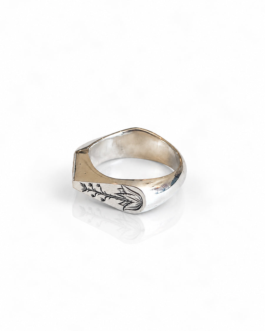 Sterling Silver Ring with Australian Turquoise