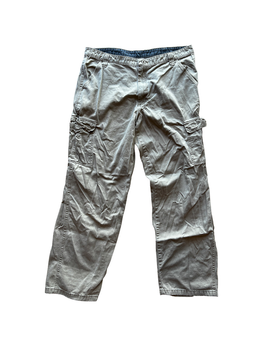 Khaki 36x32 Mens Wrangler Cargo Pants