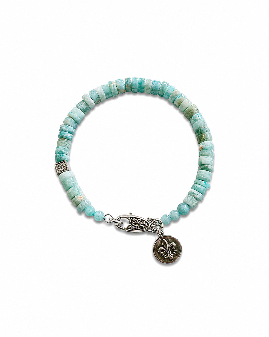 Caribbean Blue Calcite Bracelet