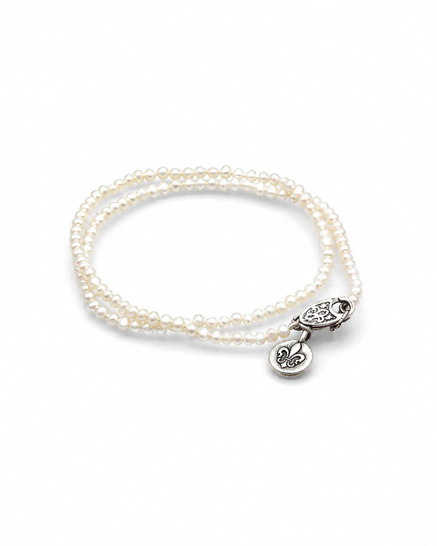 White Pearl Choker