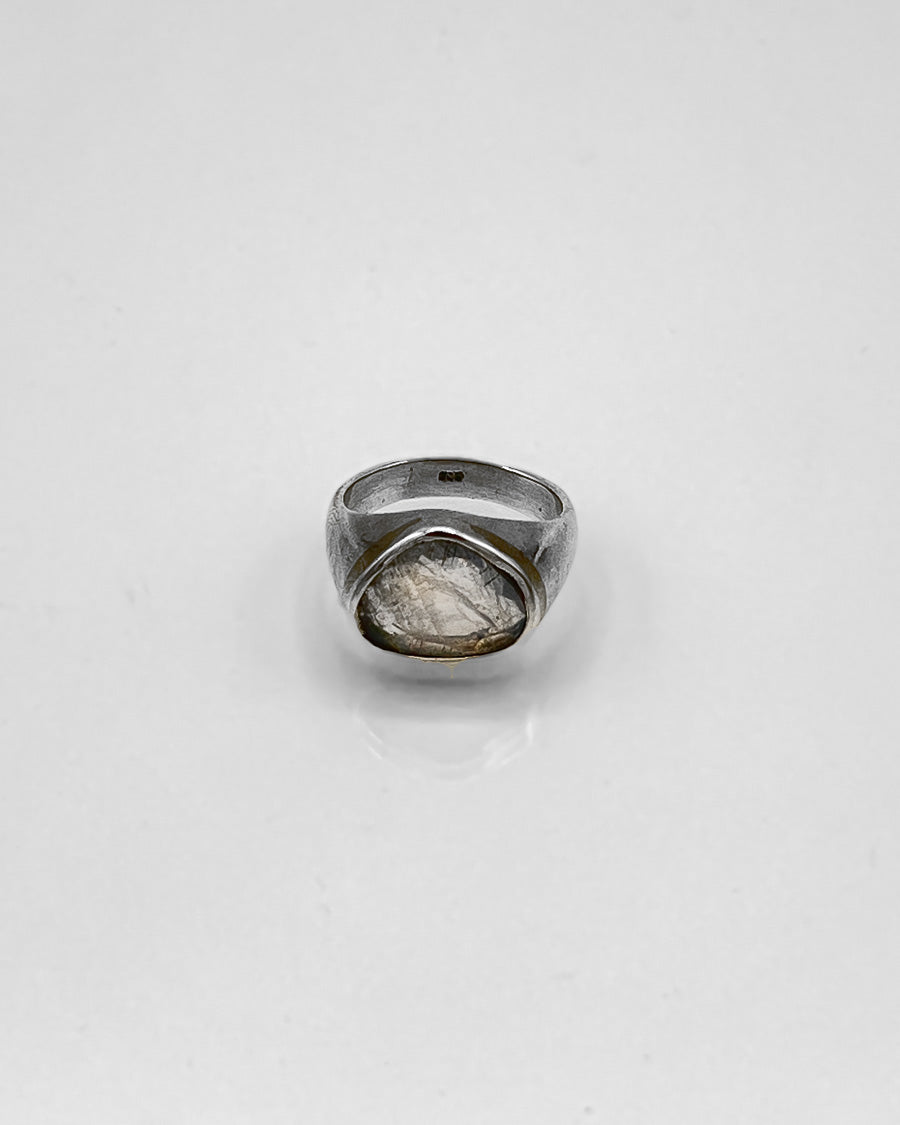 Faceted Moonstone Ring