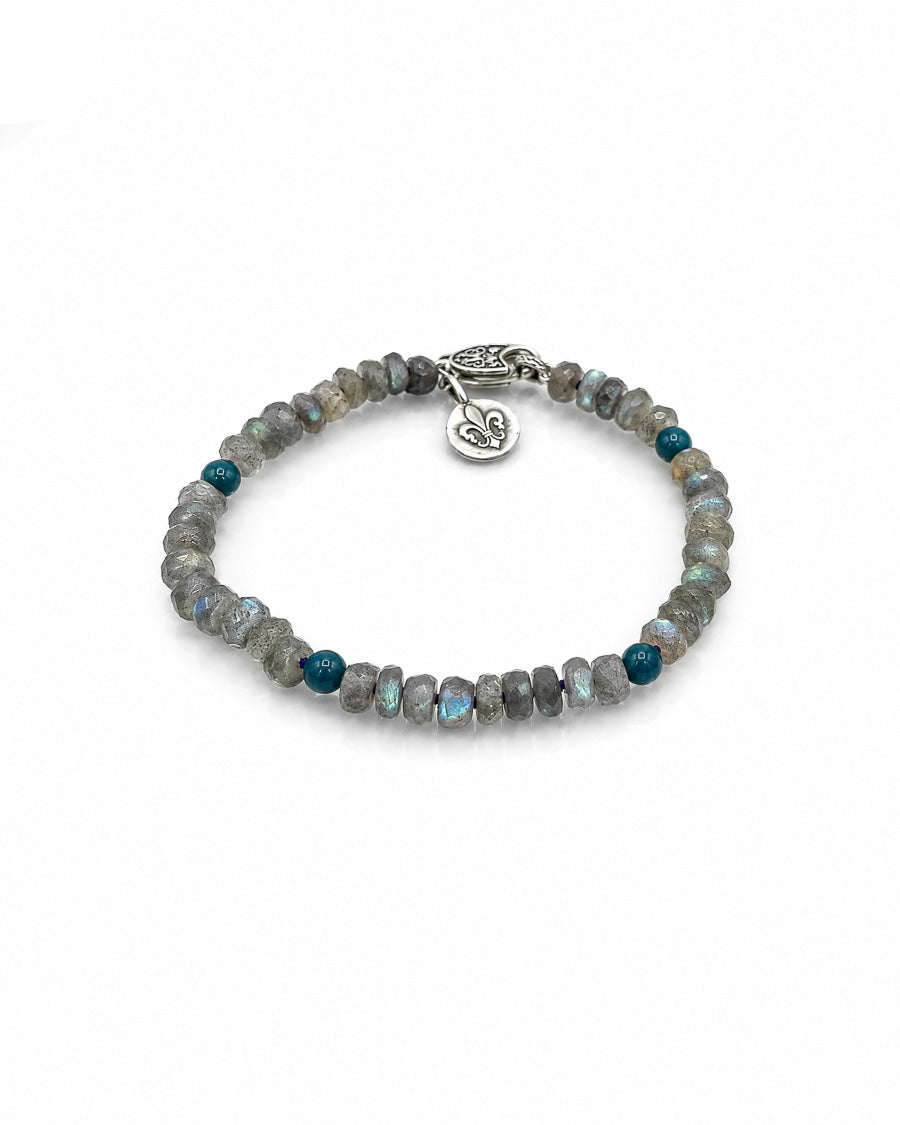 Faceted Labradorite Bracelet