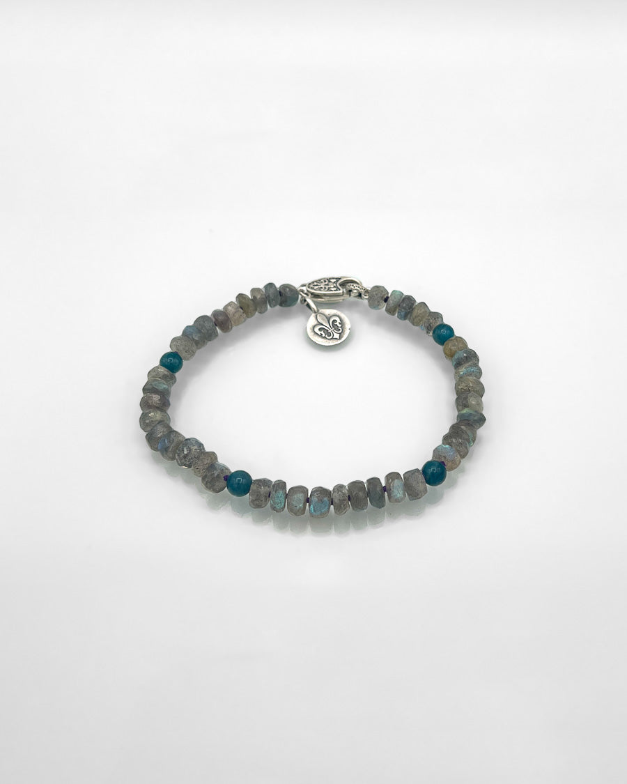 Faceted Labradorite Bracelet