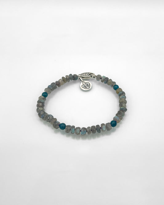 Faceted Labradorite Bracelet
