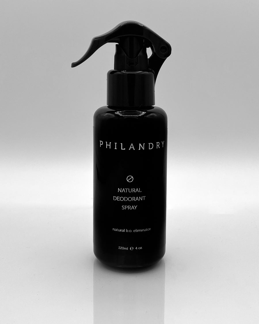 Fragrance-Free Natural Deodorant Spray for Men PHILANDRY