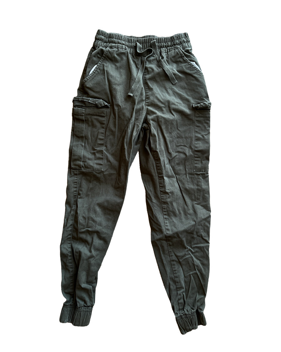 Olive Small Unknown Cargo Jogger