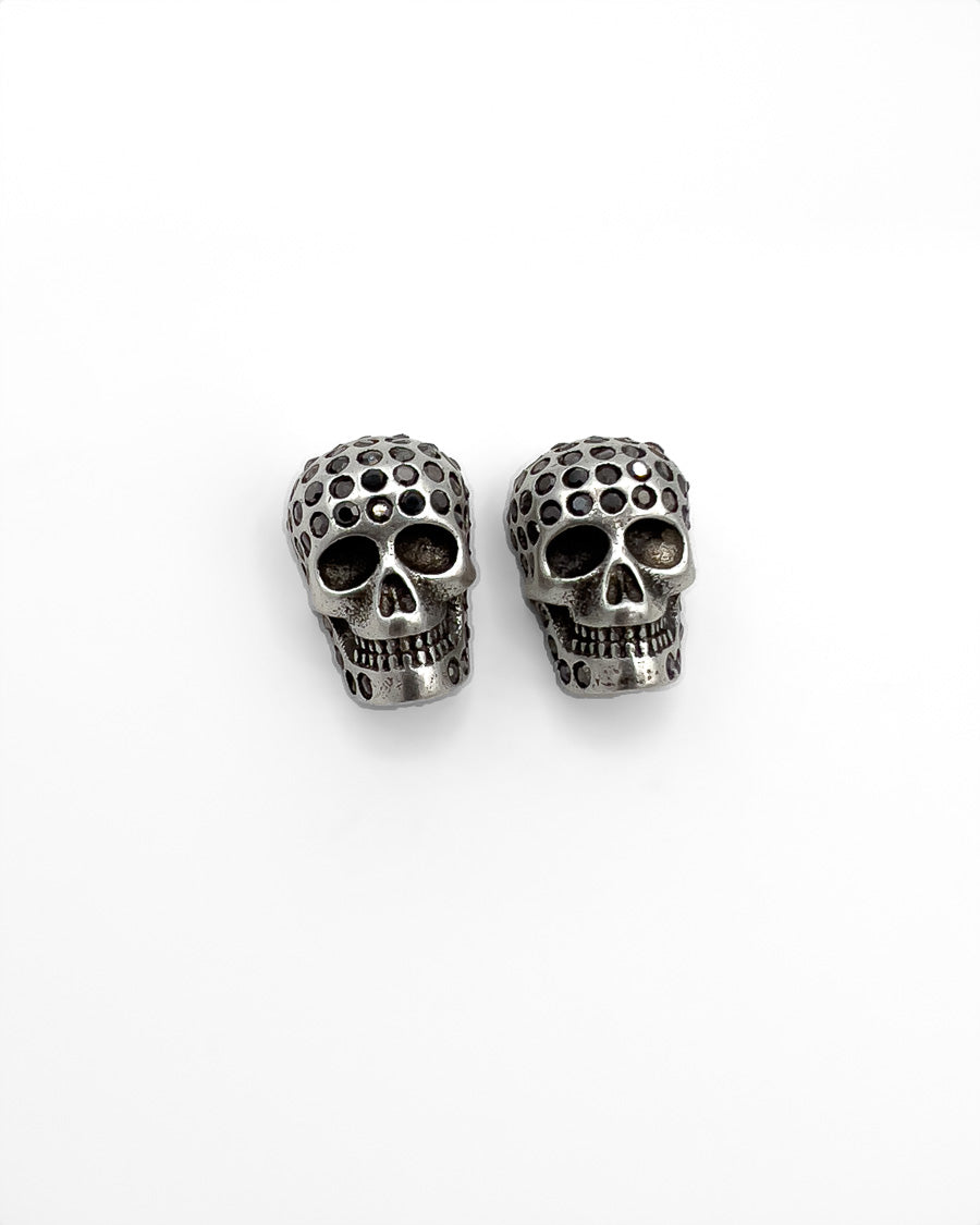 Pavé Skull Earrings
