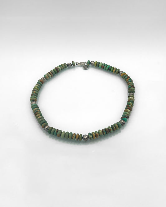 Royal Beauty Turquoise and Sterling Silver Necklace