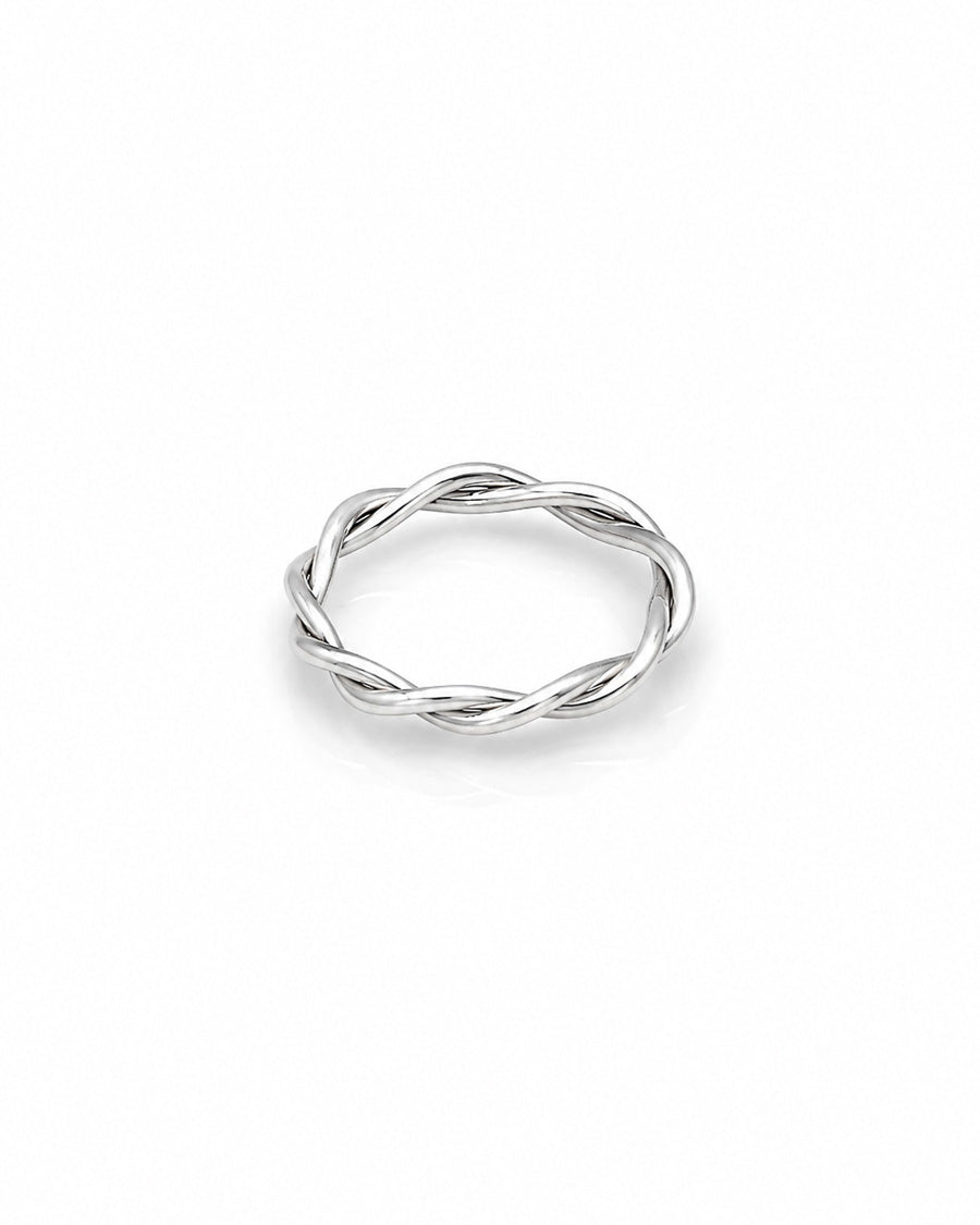 Silver Twist Rings