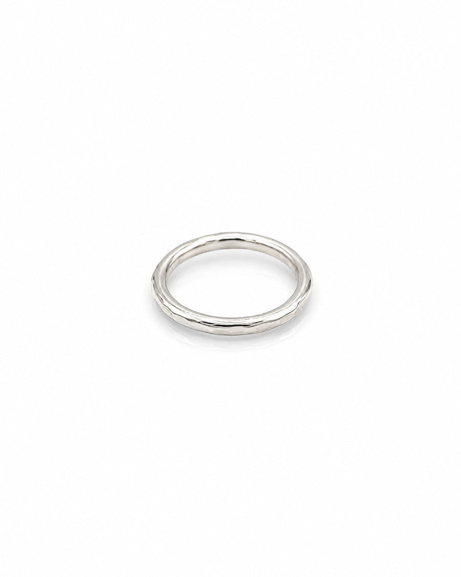 Simple Stackable Silver Rings