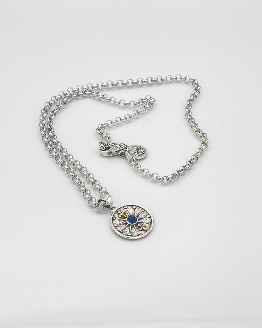 Sun and Moon Pendant Necklace