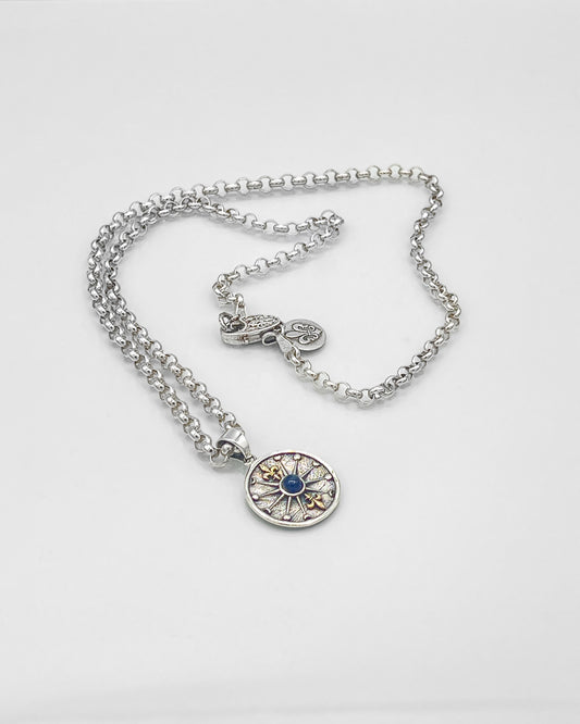 Sun and Moon Pendant Necklace