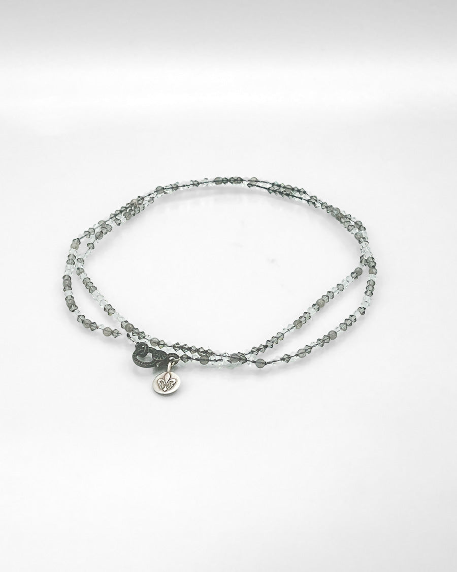 Swarovski Crystal & Labradorite Bead Necklace