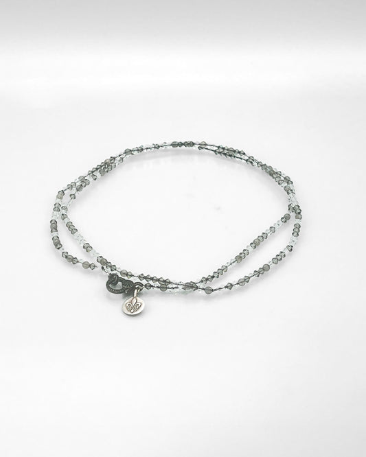 Swarovski Crystal & Labradorite Bead Necklace