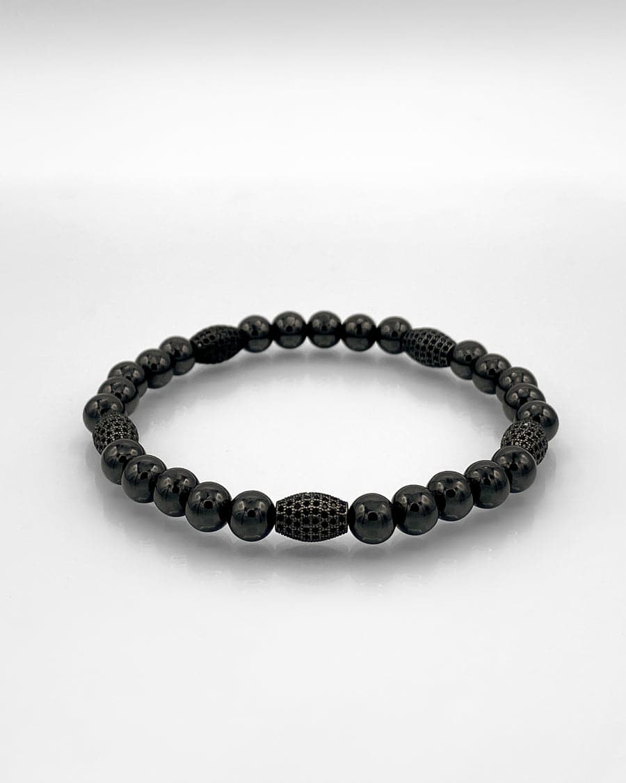Black Rhodium & Spinel Bracelet