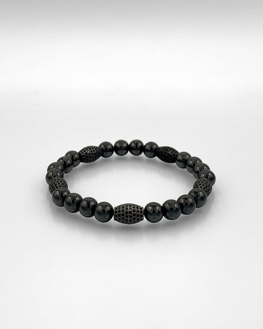 Black Rhodium & Spinel Bracelet