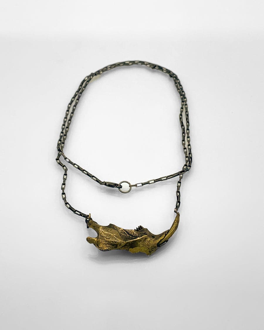 Jawbone Necklace