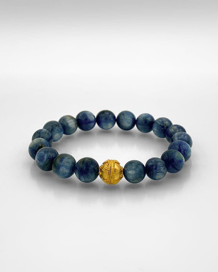 Kyanite Bead Bracelet