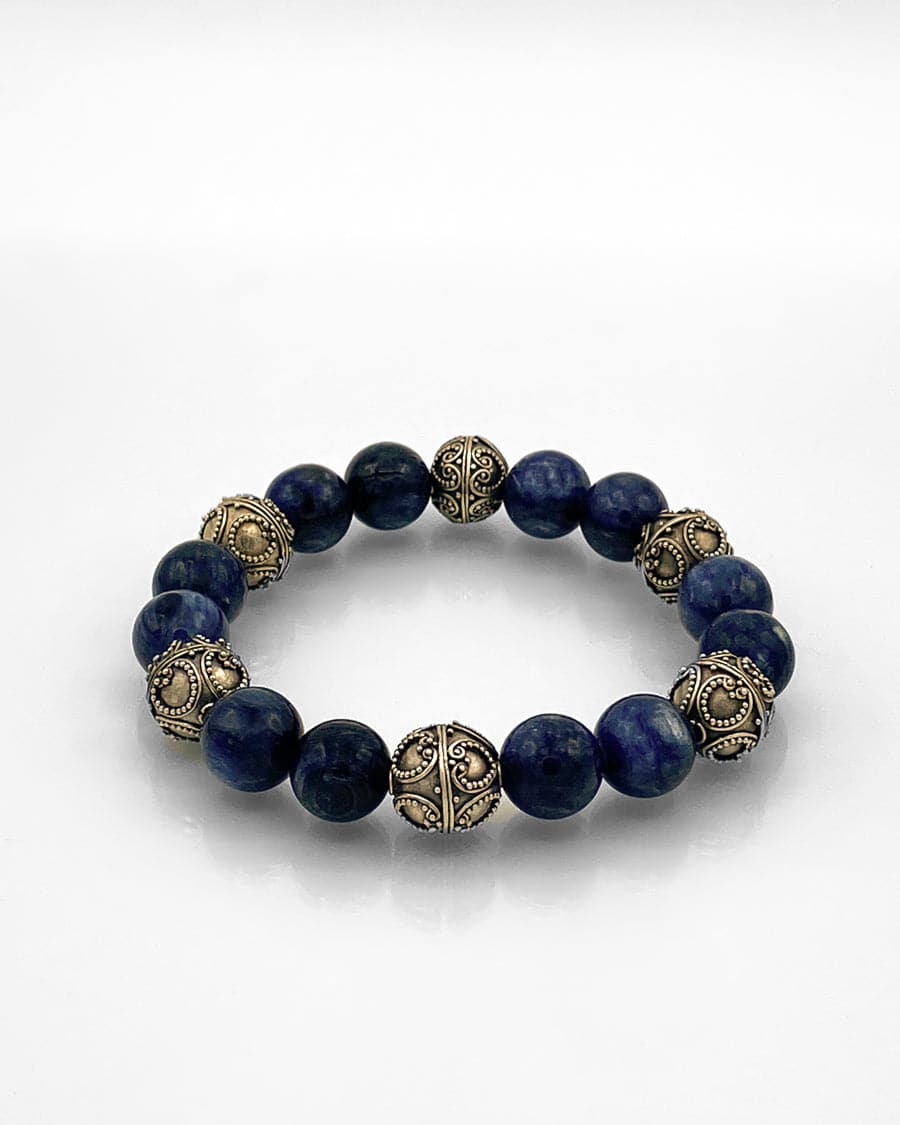 Kyanite Bead Bracelet