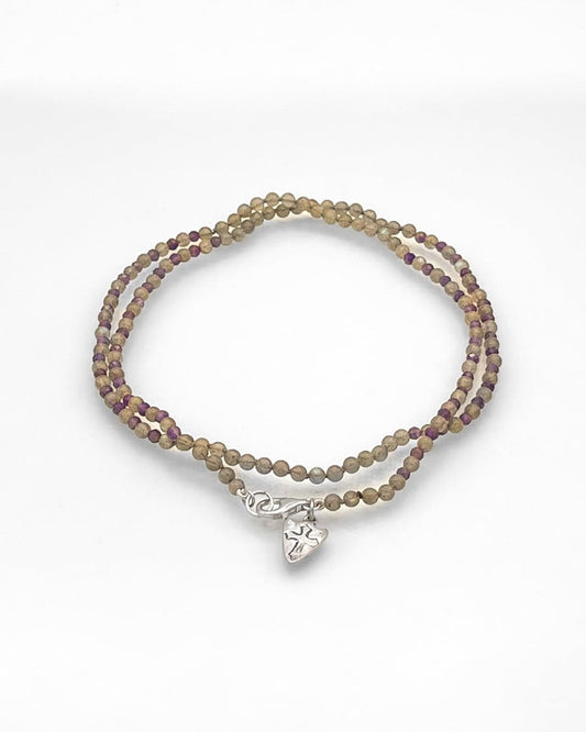 Labradorite & Amethyst Necklace