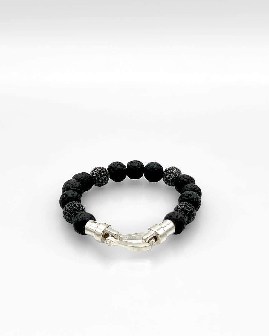 Onyx & Black Spinel Bracelet