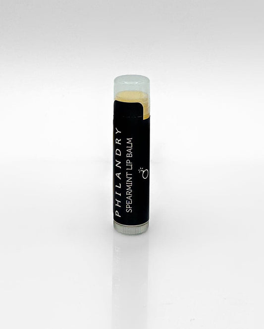 Organic Vegan Spearmint Lip Balm - Natural and Nourishing Lip Care - PHILANDRY