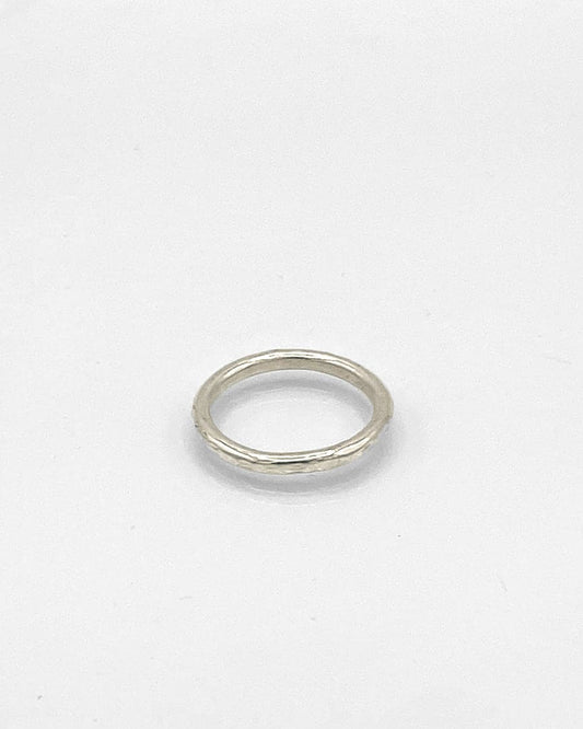 Simple Stackable Silver Rings