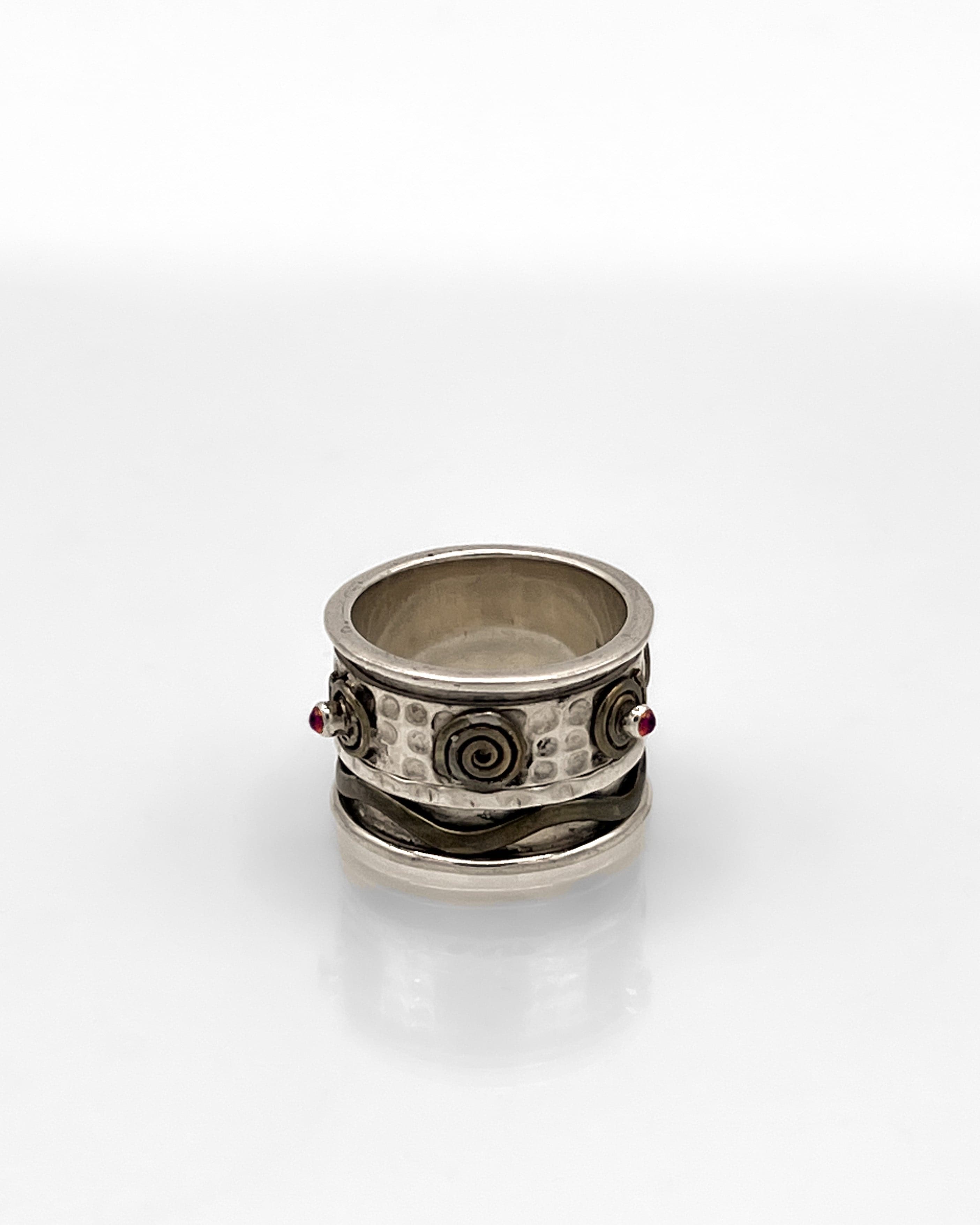 Sterling Silver Spinner Ring