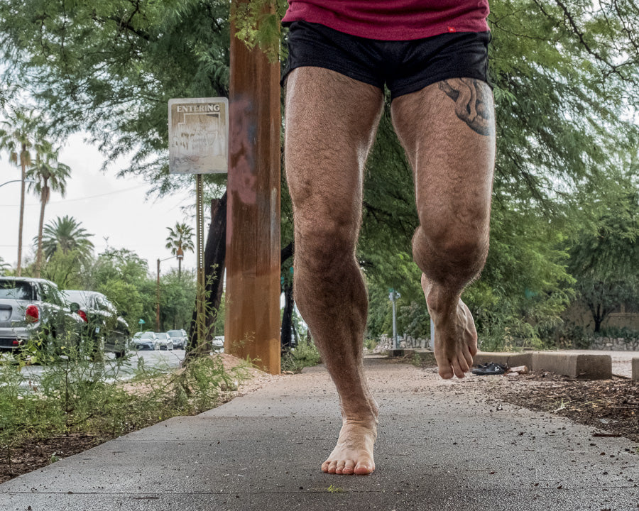 Alec Laughlin Barefoot Runner