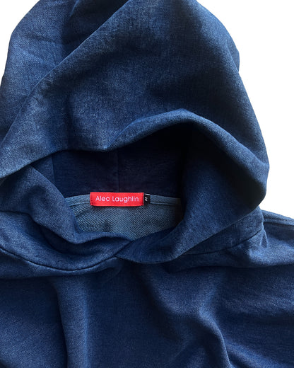 The Denim-Blue Pullover Hoodie