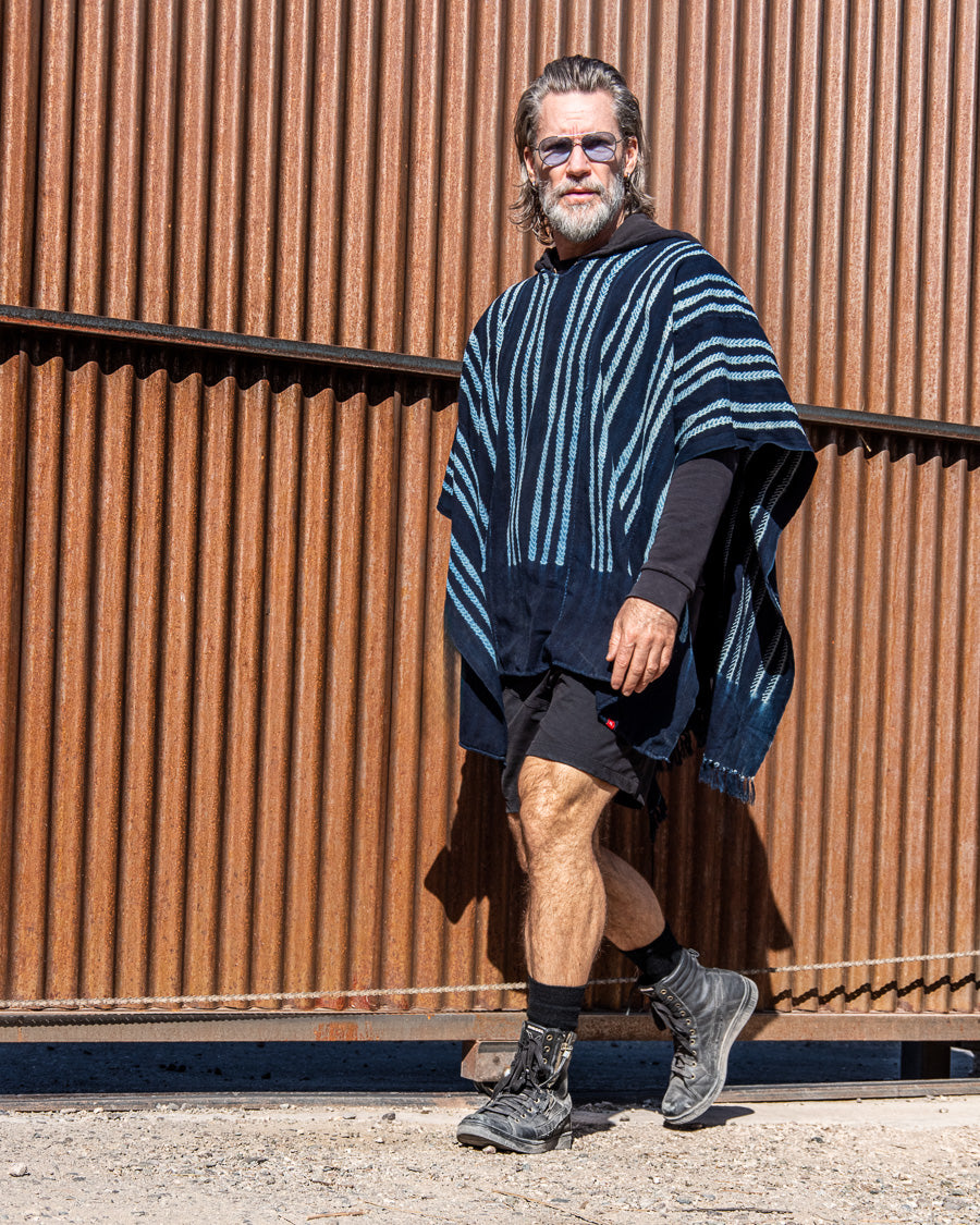 The Indigo Poncho