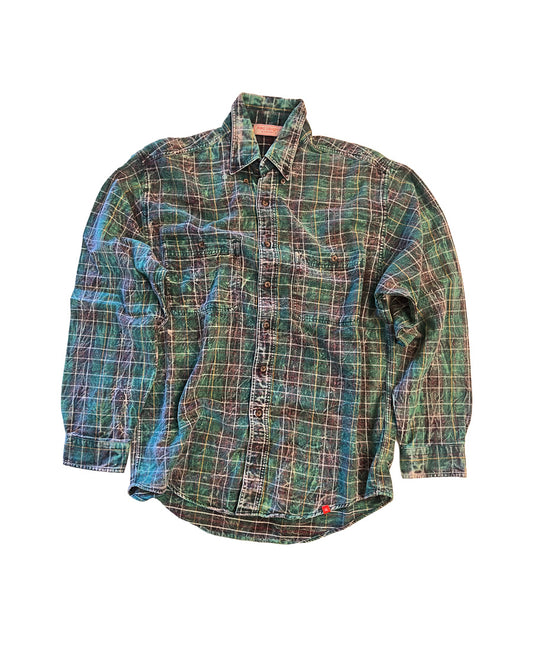 The Vintage Long-Sleeve Flannel №59 (XL)
