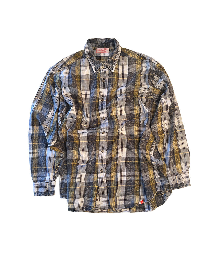 The Vintage Long-Sleeve Flannel №61 (XL)
