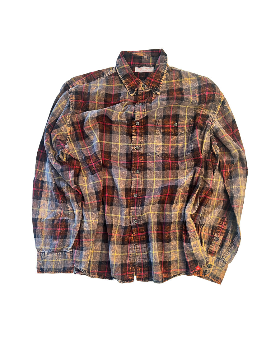 The Vintage Long-Sleeve Flannel №62 (XL)