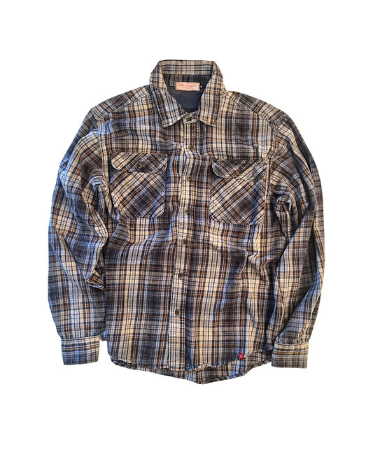 The Vintage Long-Sleeve Flannel №63 (XL)