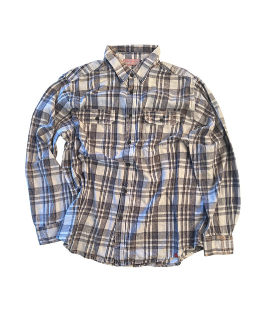 The Vintage Long-Sleeve Flannel №64 (XL)