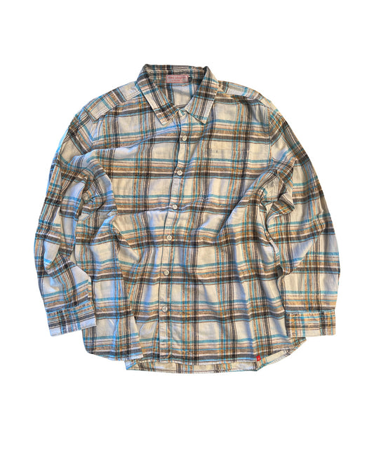 The Vintage Long-Sleeve Flannel №66 (2XL)