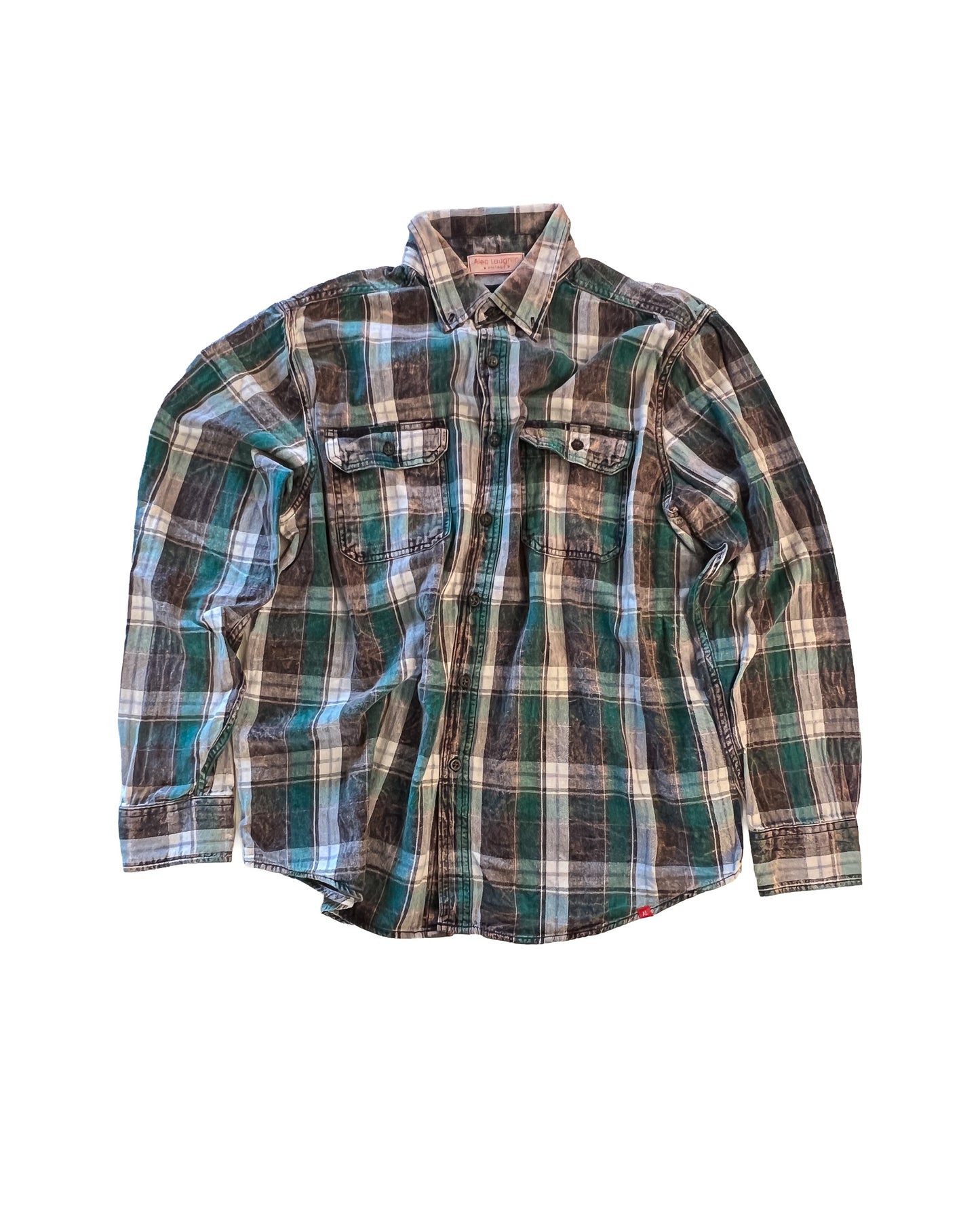 The Vintage Long-Sleeve Flannel №15 (L)