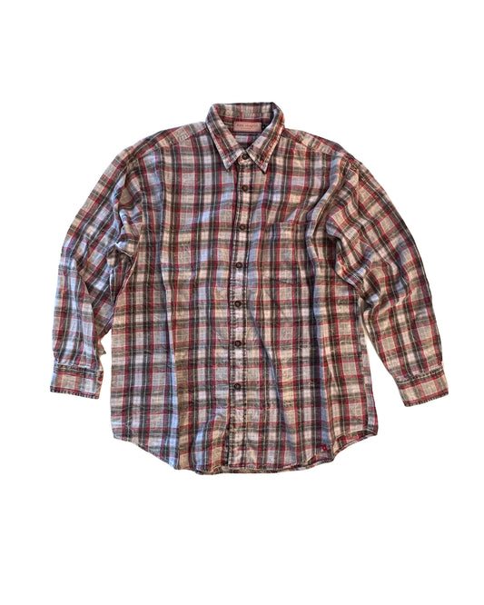 The Vintage Long-Sleeve Flannel №17 (XL)