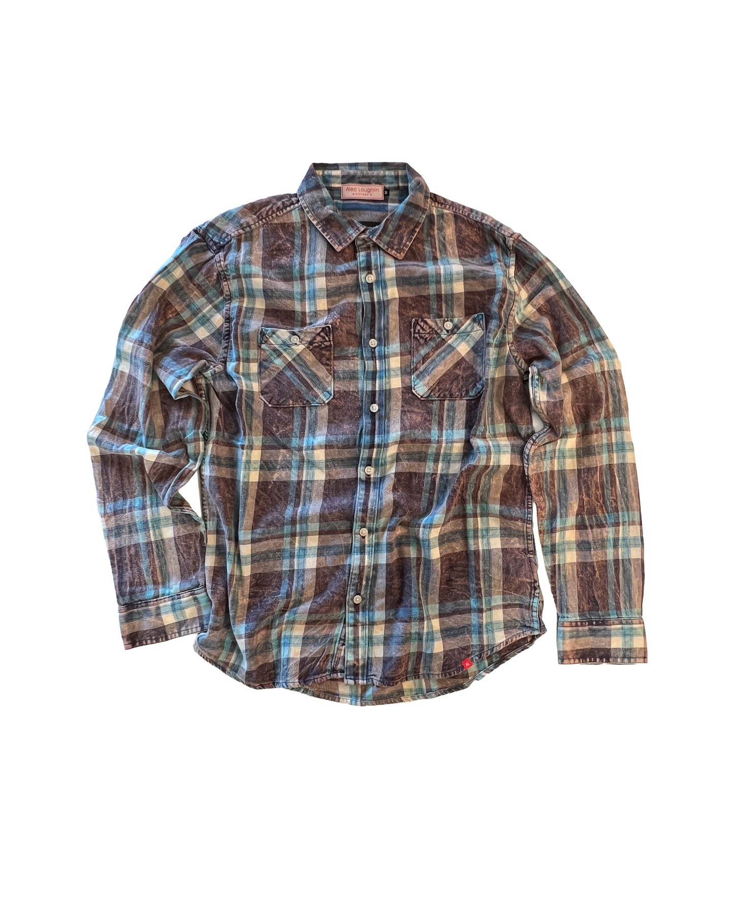 The Vintage Long-Sleeve Flannel №2 (M)