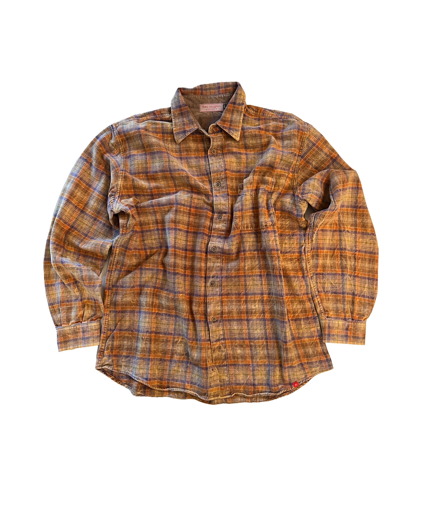 The Vintage Long-Sleeve Flannel №23 (2XL)