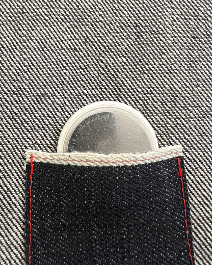 The Black Star Selvedge Denim Man Clutch