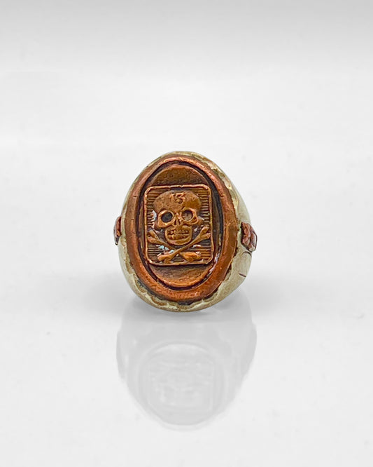 Lucky 13 Skull and Bones with Owl motifs c. 1940