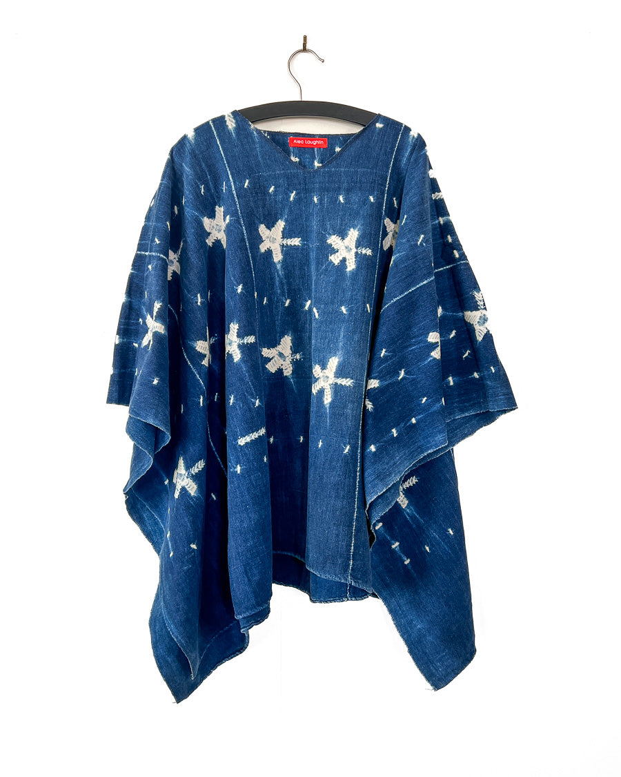 The Indigo Poncho